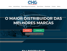 Tablet Screenshot of chg.com.br